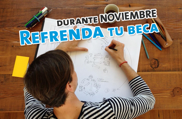 Noviembre - Mes de refrendo de beca